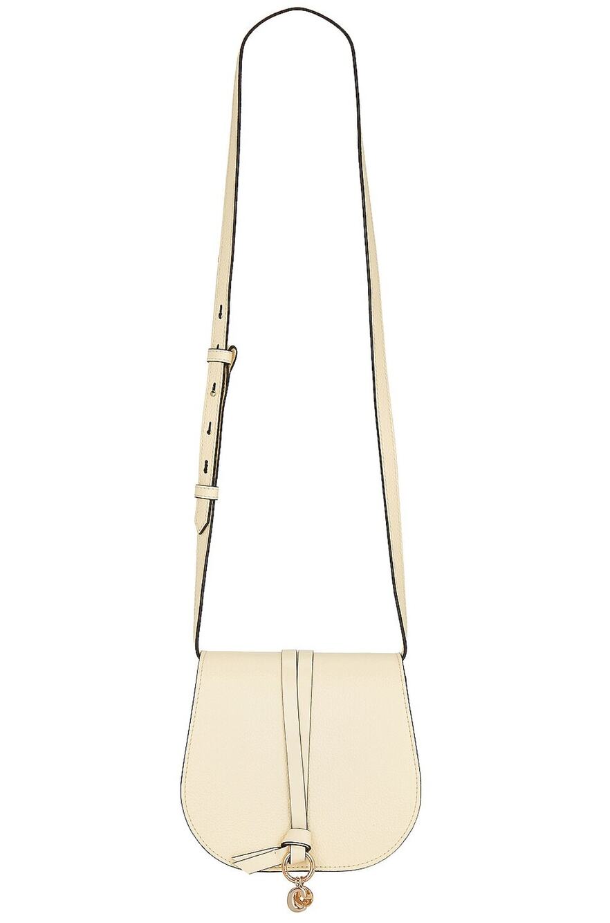 Chloe Porcelain Yellow Alphabet Crossbody Bag